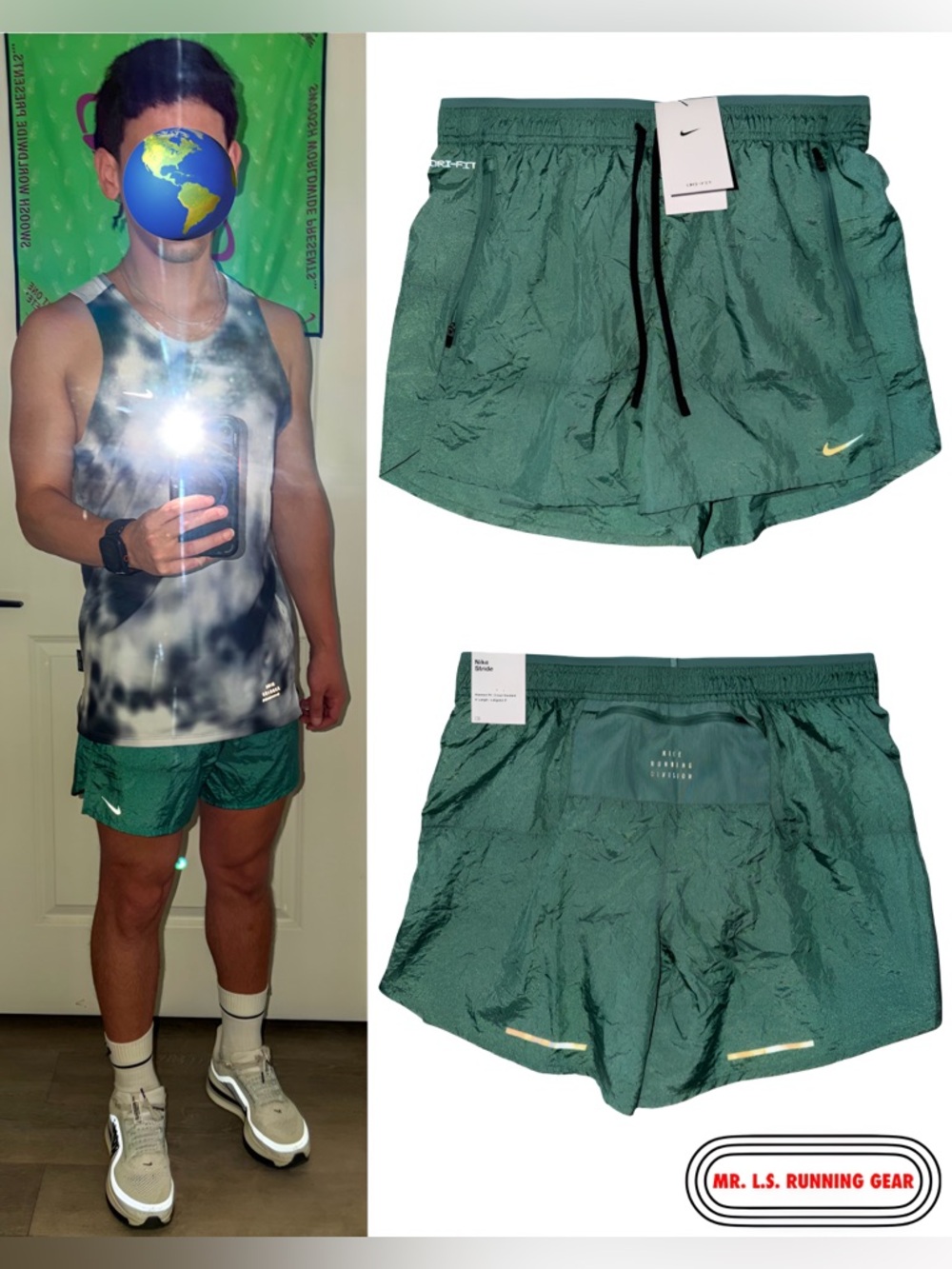 Nike Stride Run Division Dri-FIT 5" Brief-Lined Running Shorts FN3391-361